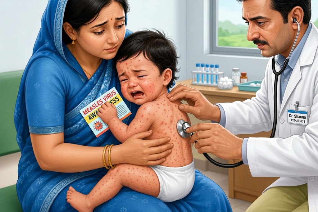 হাম উপসর্গে ২৪ ঘণ্টায় আরও ৭ জনের মৃত্যু, আক্রান্ত ১,৩২৭