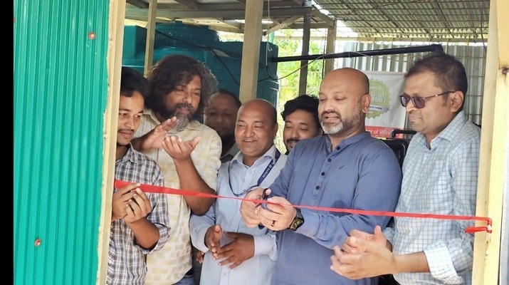 এক ফোঁটা বিশুদ্ধ পানি, এক জীবনের স্বস্তি আবুল খায়ের গ্রুপের উদ্যোগে ২টি পানি শোধনাগার চালু