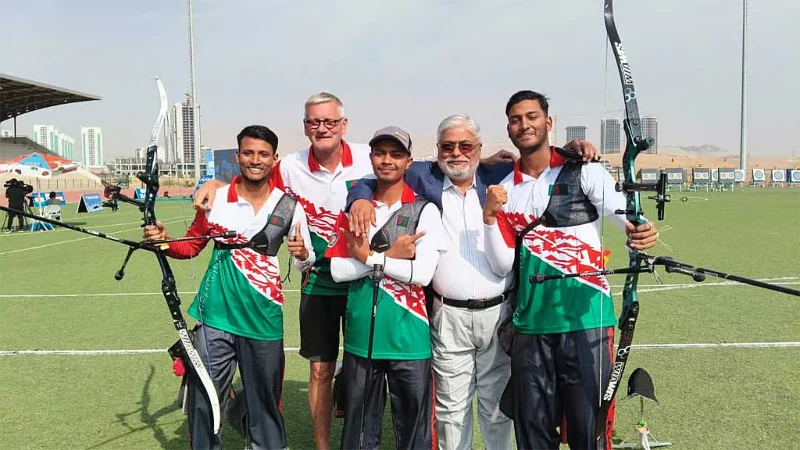 এশিয়া কাপ আর্চারিতে বাংলাদেশের দ্বিতীয় সোনা